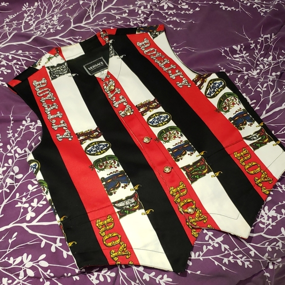 Versace Striped Vest - Picture 3 of 12